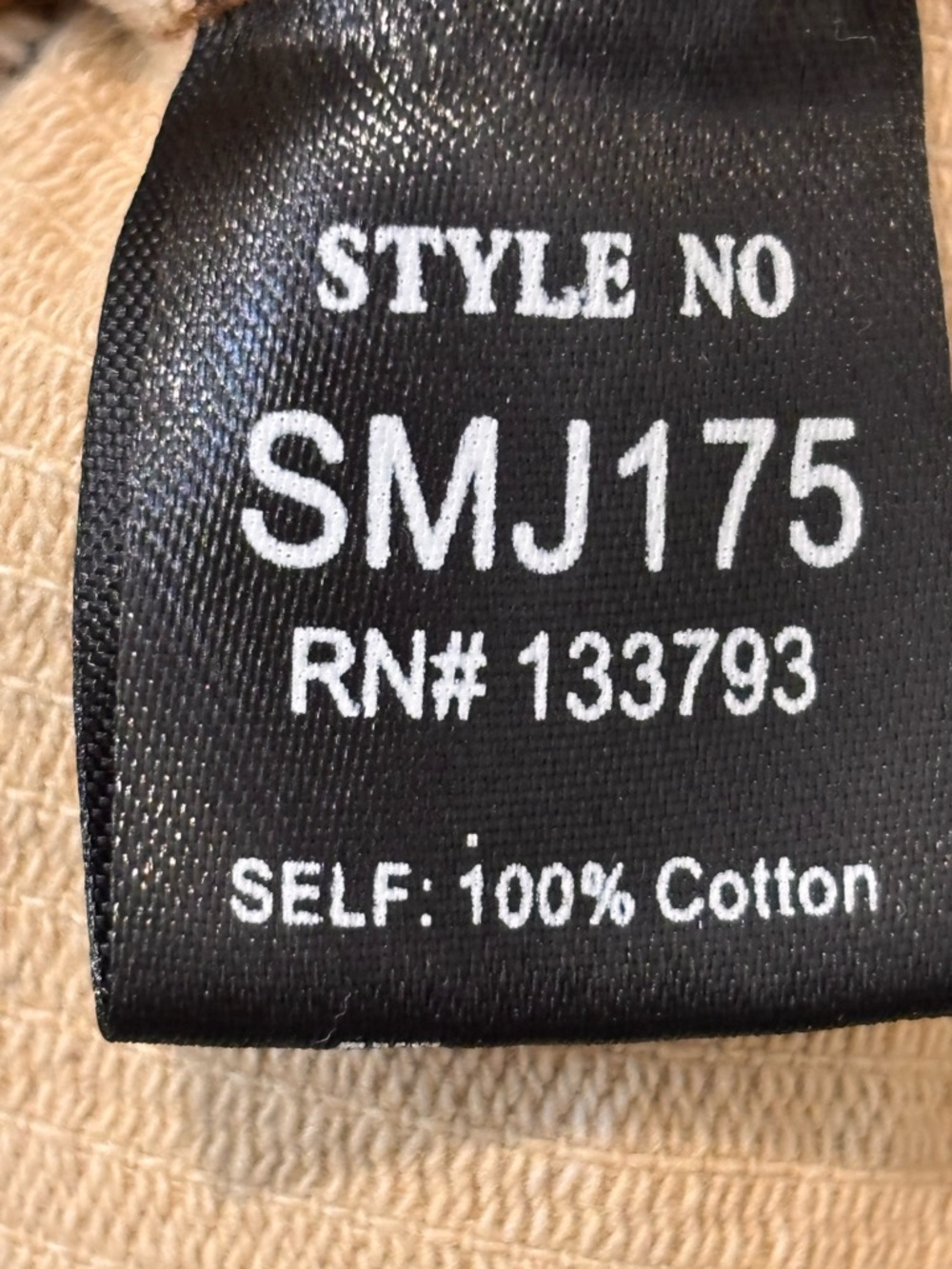 POLTwo-Tone Corduroy Button-Up Shirt Jacket in Tan & Brown - Picture 4 of 5